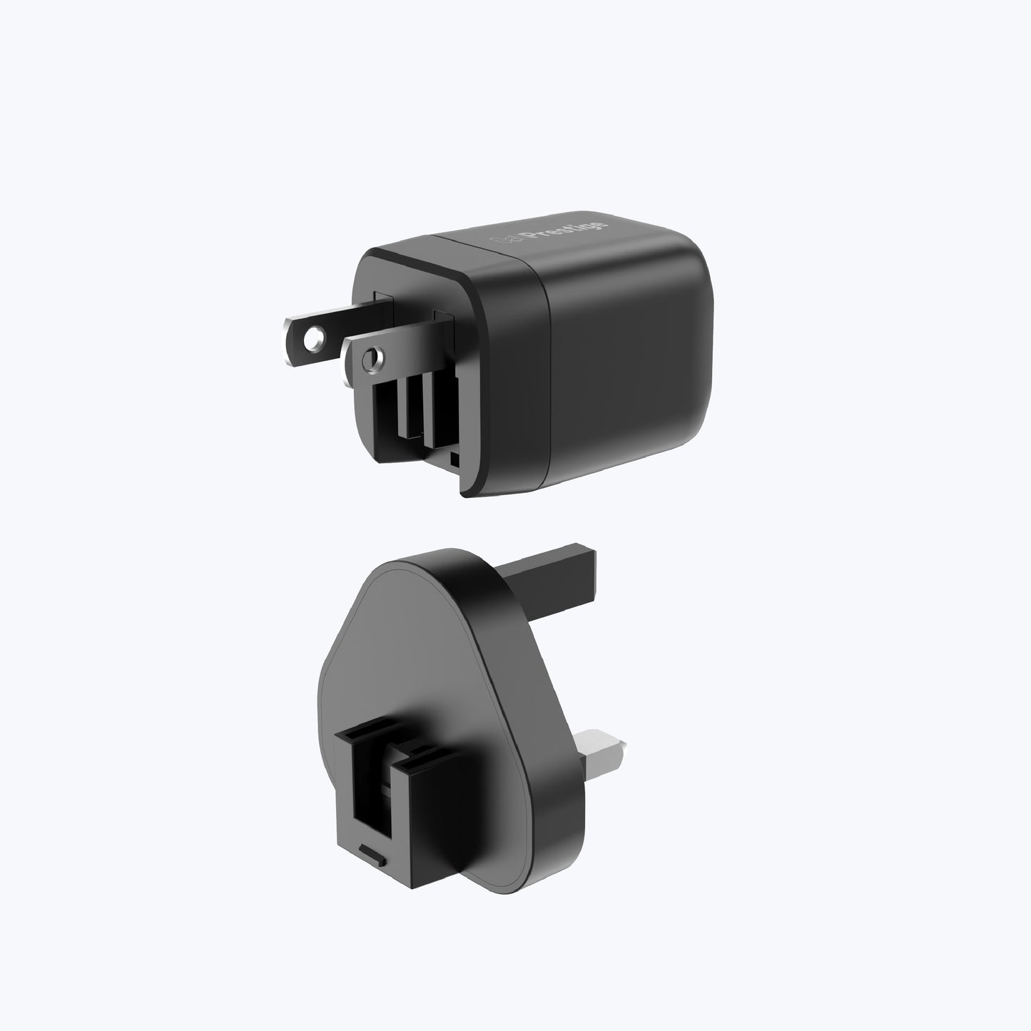 GaNPrestige V5 20W GaN Wall Charger US + UK Pin (2 Ports)