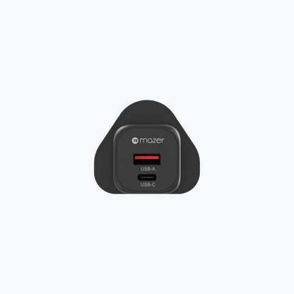 GaNPrestige V5 35W GaN Wall Charger with Travel Pins (2 Ports)