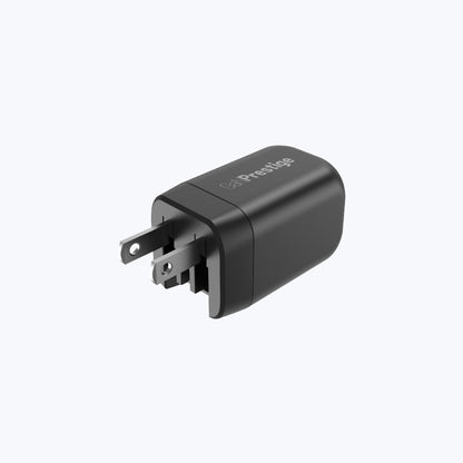 GaNPrestige V5 35W GaN Wall Charger with Travel Pins (2 Ports)