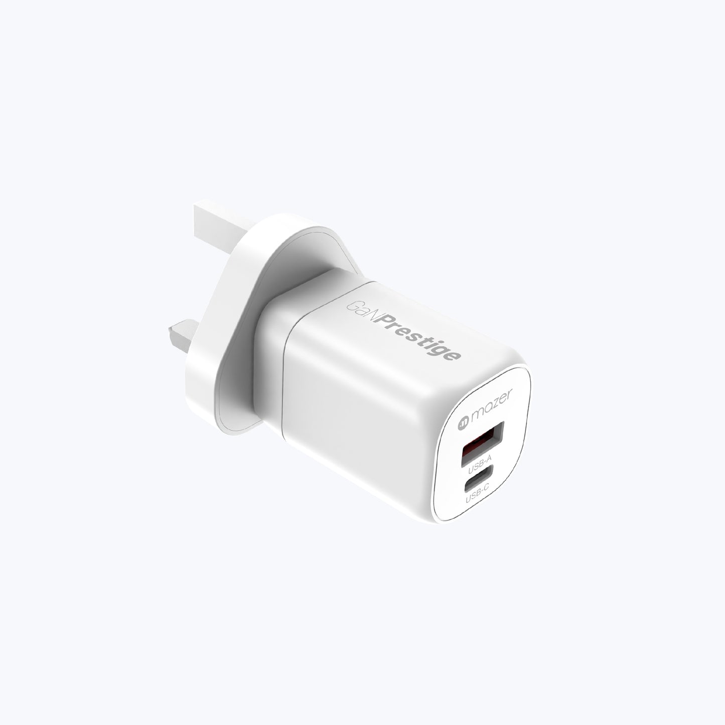GaNPrestige V5 35W GaN Wall Charger with Travel Pins (2 Ports)