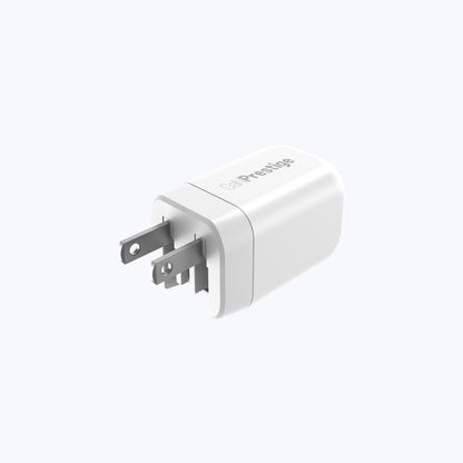 GaNPrestige V5 35W GaN Wall Charger with Travel Pins (2 Ports)