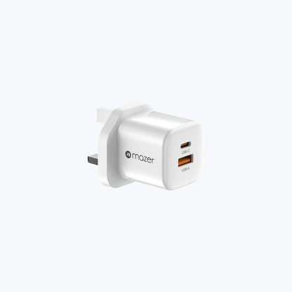 PrestigeGaN V6 35W GaN Wall Charger - UK (2 Ports)