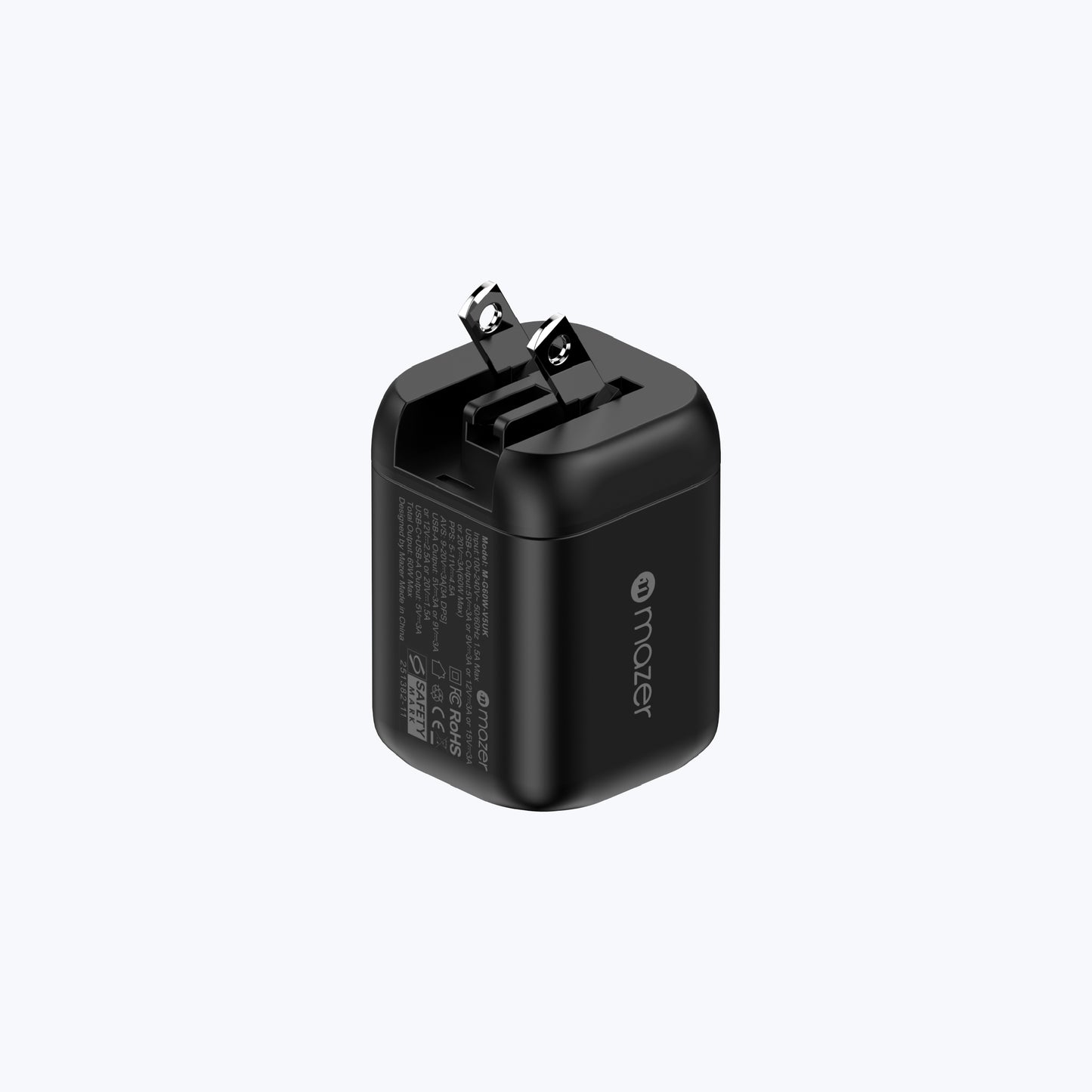 PrestigeGaN 40W Dynamic Power Adaptor with 60W Max GaN Wall Charger (2 Ports)