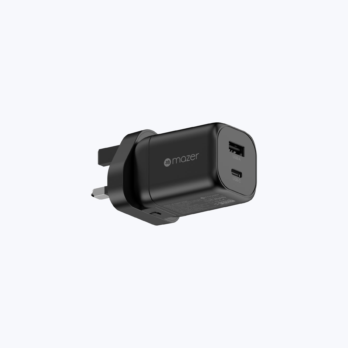 PrestigeGaN 40W Dynamic Power Adaptor with 60W Max GaN Wall Charger (2 Ports)