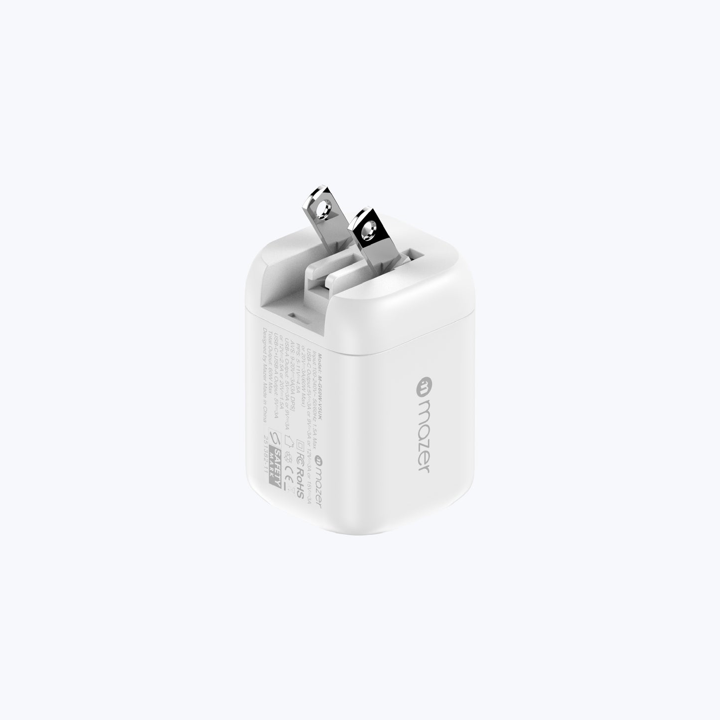 PrestigeGaN 40W Dynamic Power Adaptor with 60W Max GaN Wall Charger (2 Ports)