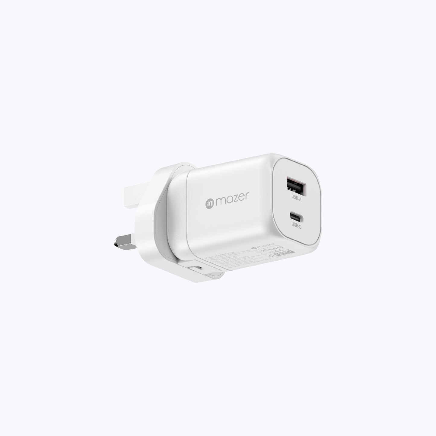 PrestigeGaN 40W Dynamic Power Adaptor with 60W Max GaN Wall Charger (2 Ports)