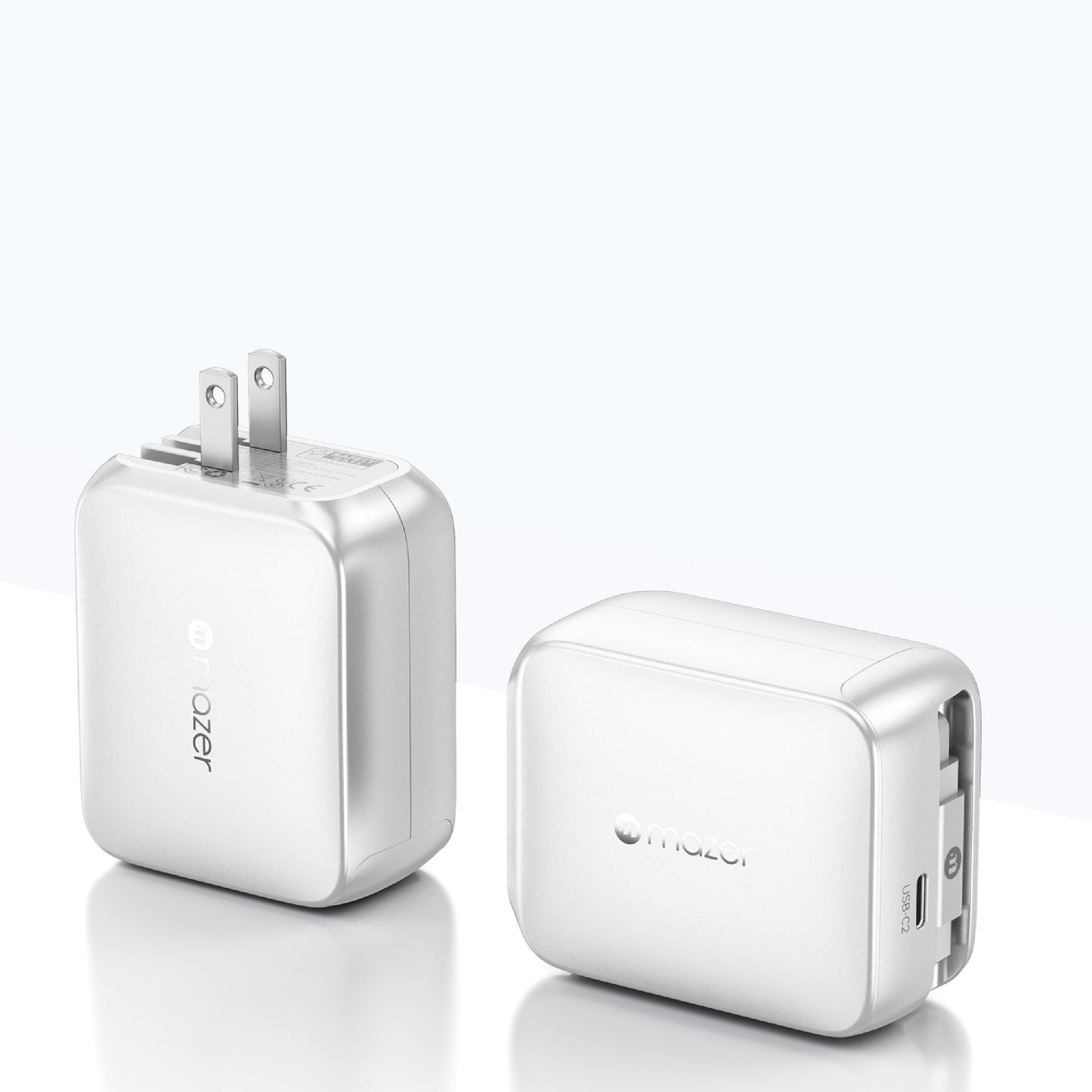 PrestigeGaN R 67W GaN Wall Charger with Retractable USB-C Cable