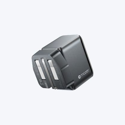 PrestigeGaN Ai 70W GaN Wall Charger Ai Display (3 Ports)