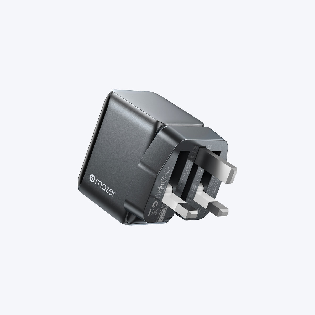 PrestigeGaN Ai 70W GaN Wall Charger Ai Display (3 Ports)