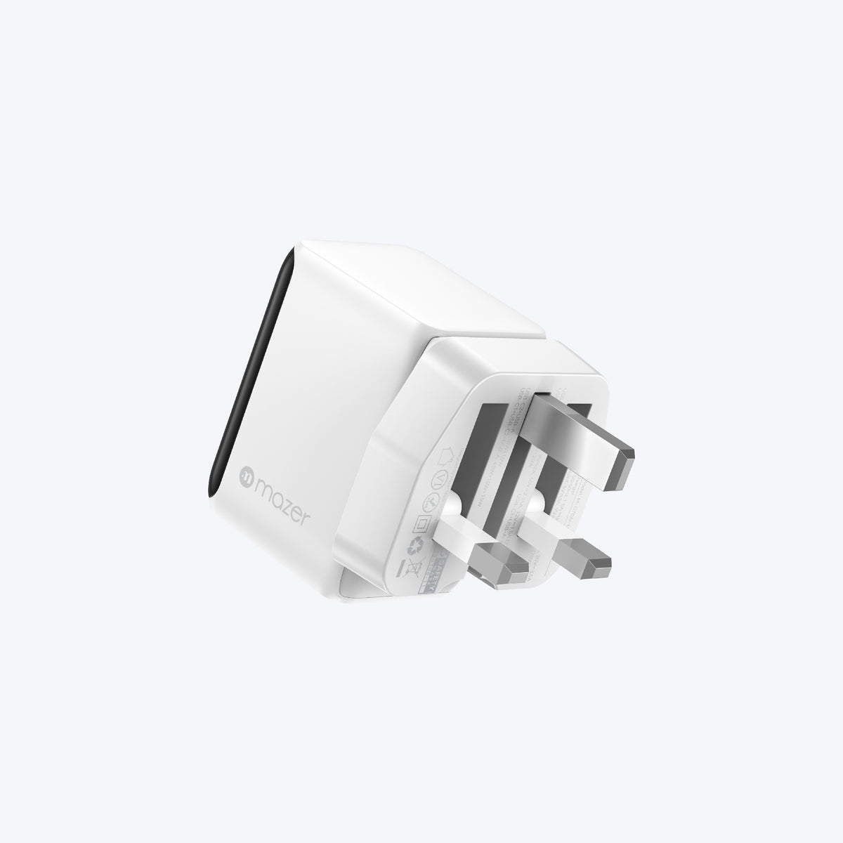 PrestigeGaN Ai 70W GaN Wall Charger Ai Display (3 Ports)