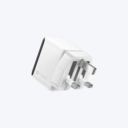 PrestigeGaN Ai 70W GaN Wall Charger Ai Display (3 Ports)