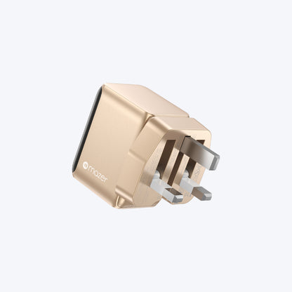 PrestigeGaN Ai 70W GaN Wall Charger Ai Display (3 Ports)