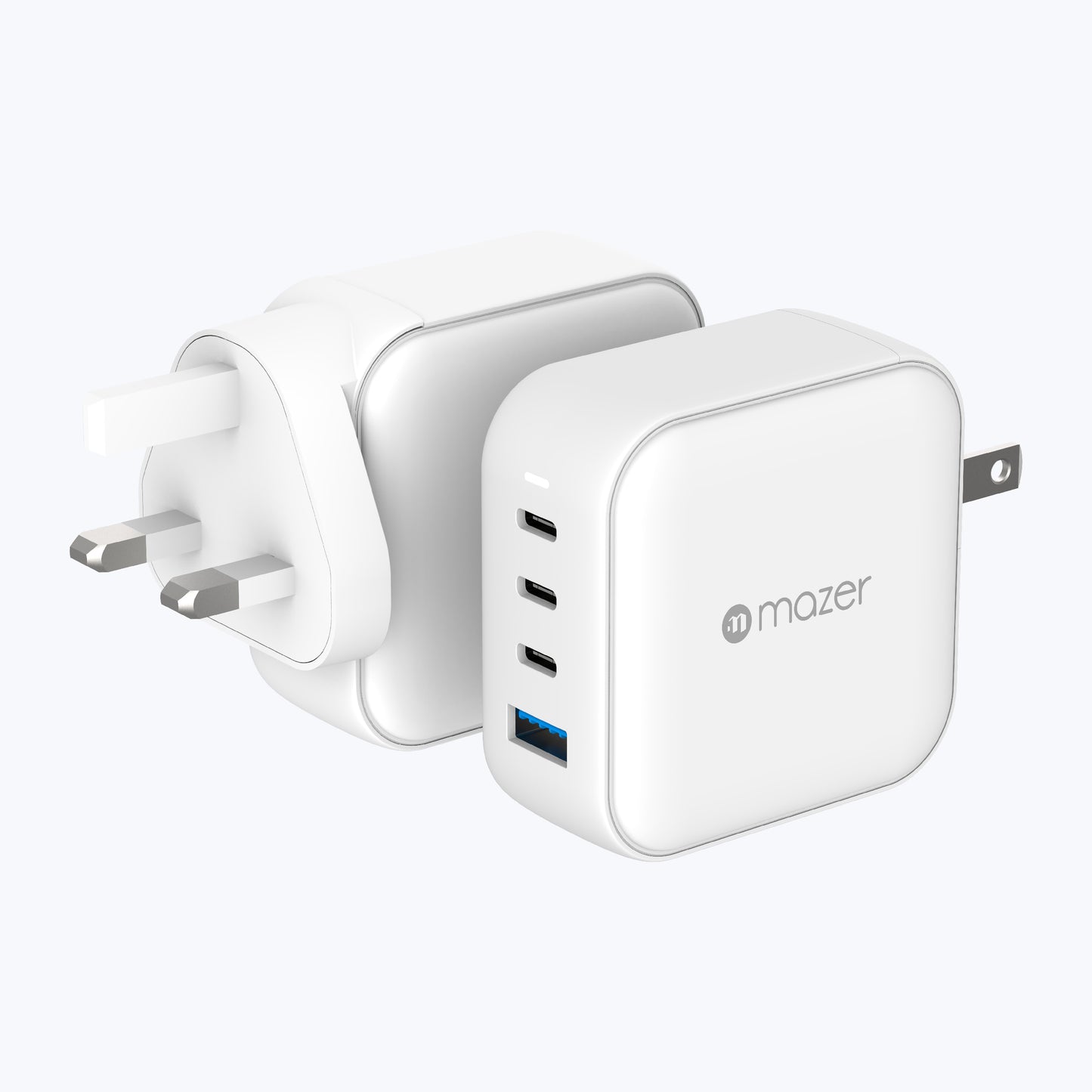 GaNPrestige 100W Gan Wall Charger with Travel Pins (4 Ports)