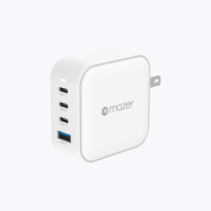 GaNPrestige 100W Gan Wall Charger with Travel Pins (4 Ports)