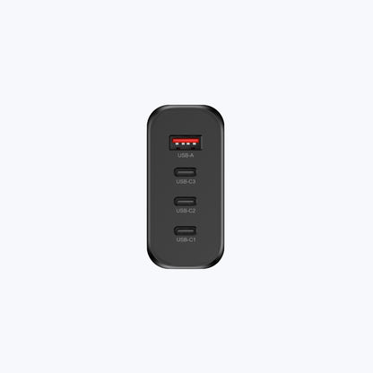 GaNPrestige 140W Gan Wall Charger With Travel Pins (4 Ports)