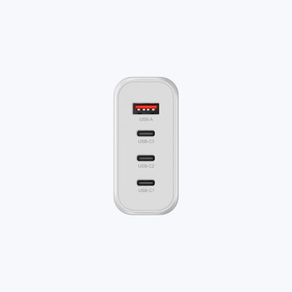 GaNPrestige 140W Gan Wall Charger With Travel Pins (4 Ports)
