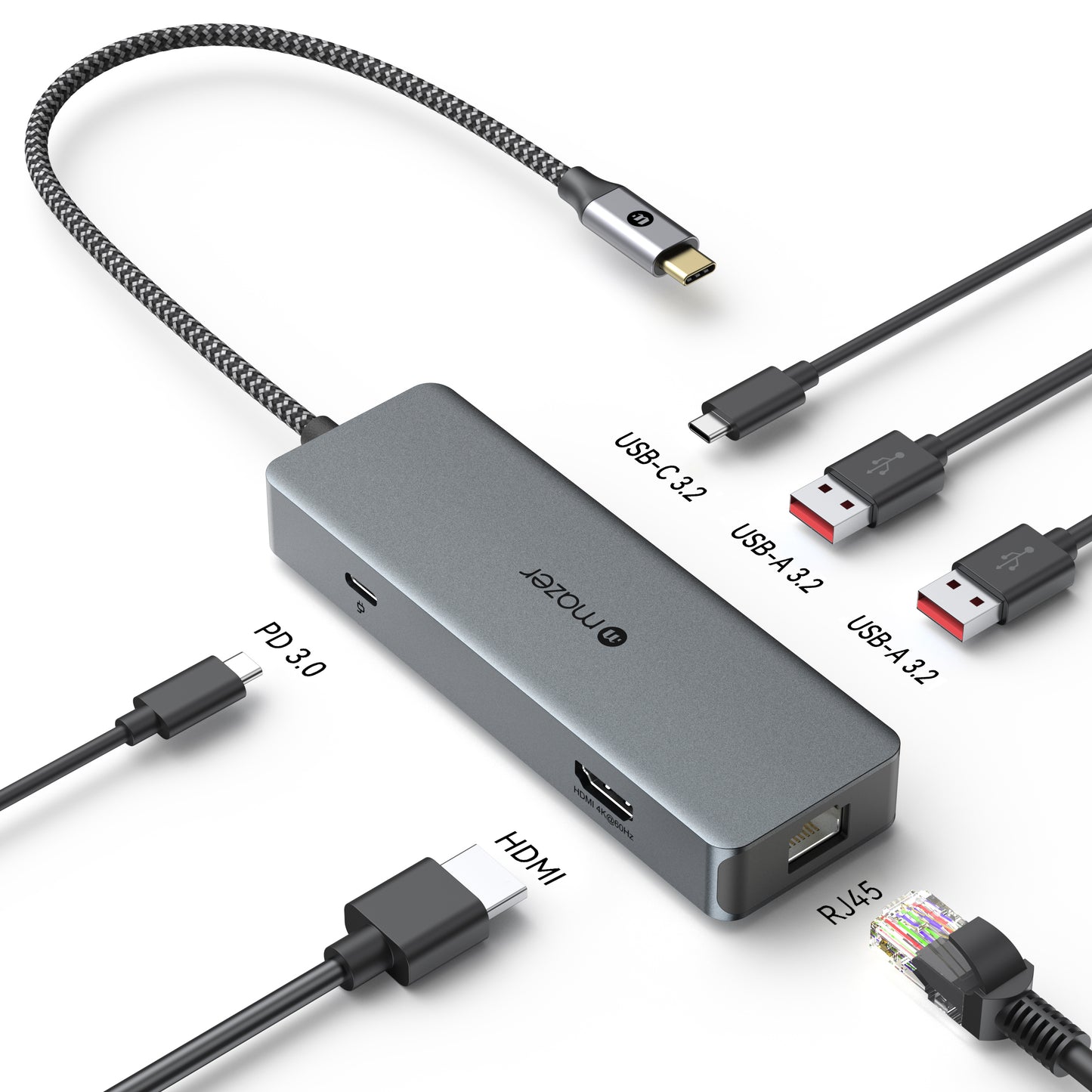 InfiniteLinkPro Hub61 6-in-1 USB-C Multimedia Hub