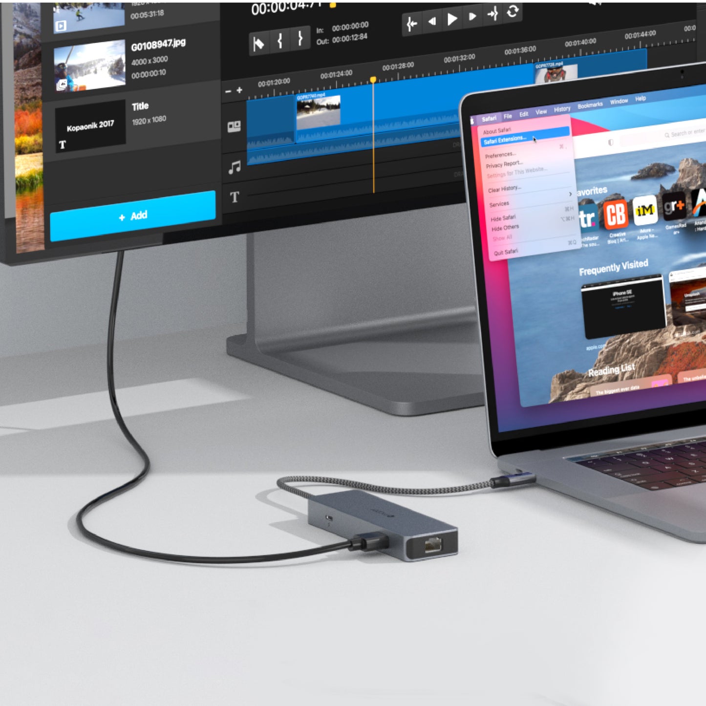 InfiniteLinkPro Hub61 6-in-1 USB-C Multimedia Hub