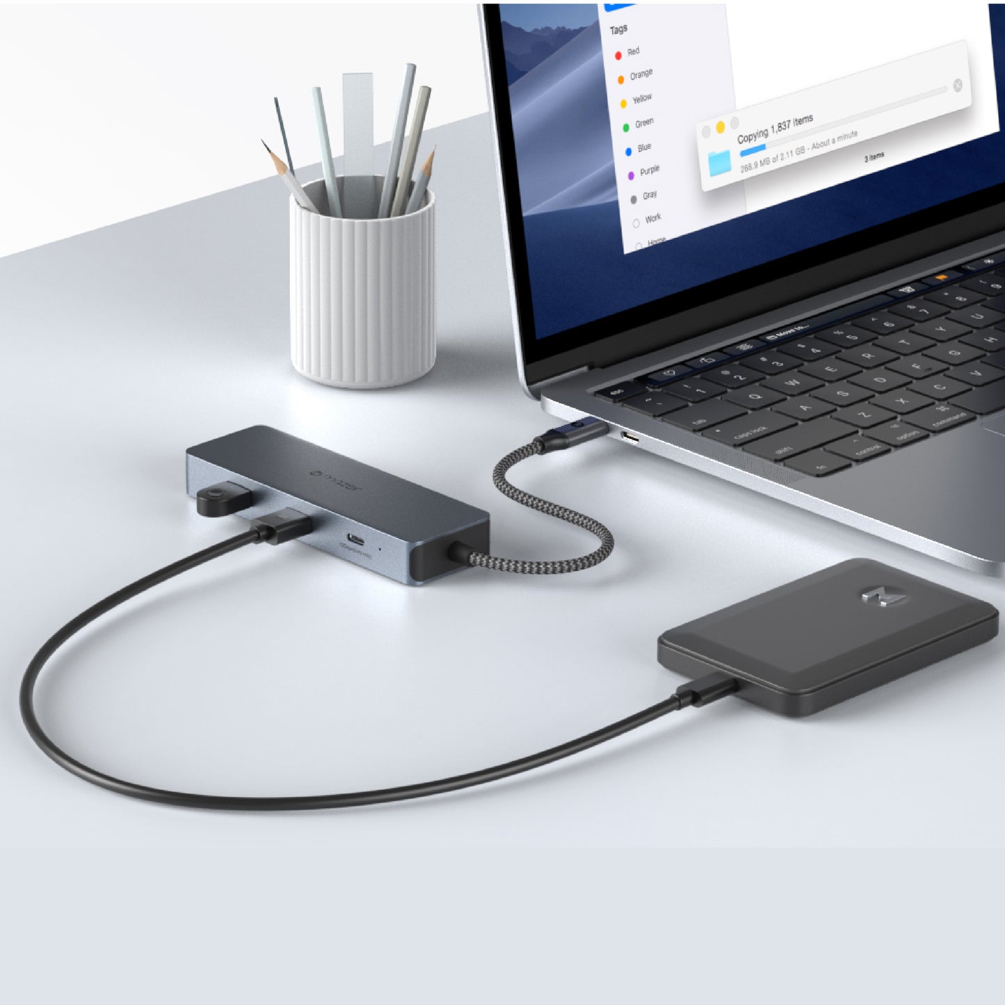InfiniteLinkPro Hub61 6-in-1 USB-C Multimedia Hub