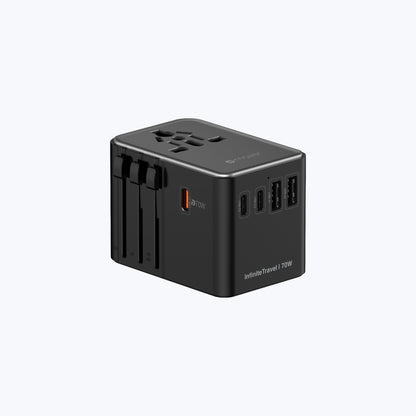 InfiniteTravel PD70W GaN Universal Travel Charger