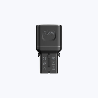 InfiniteTravel Pocket 65W Travel Charger Universal Travel Charger with USB-C Ports