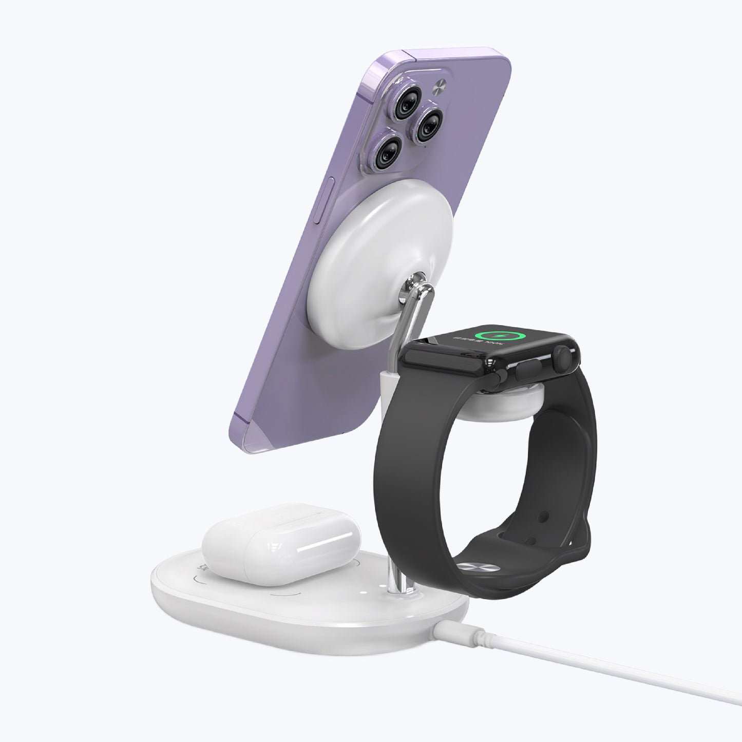 MagDesk 630 3-in -1 Wireless Charger