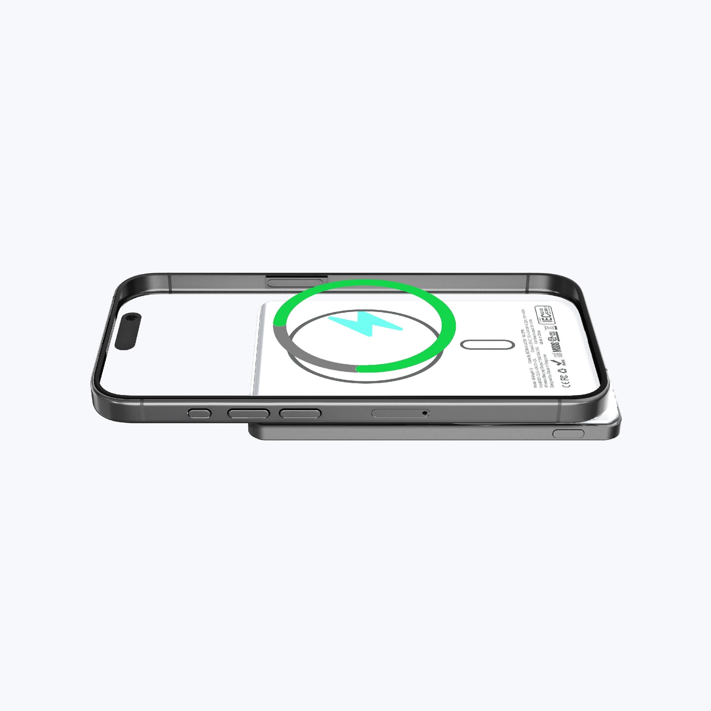 MagAir19 5000mAh Ultra Slim Magnetic Wireless Power Bank