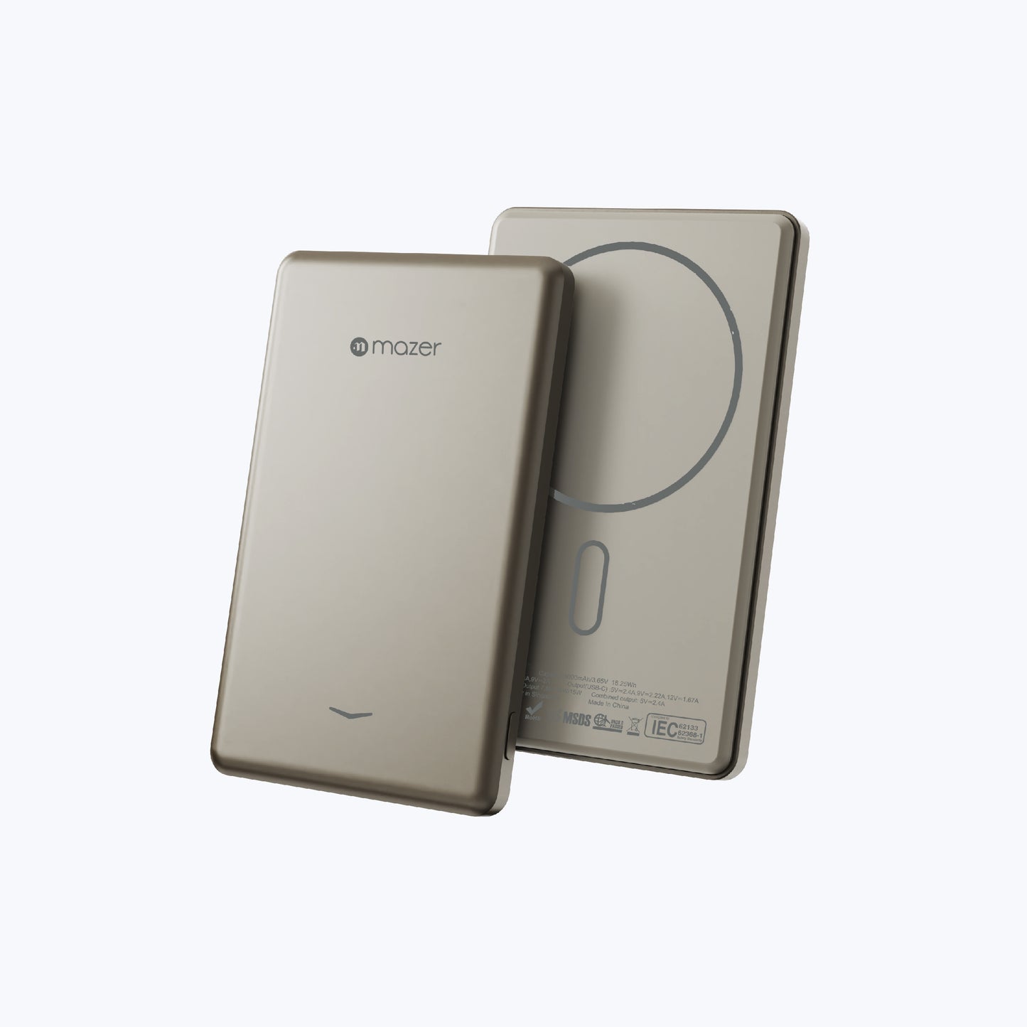 MagAir19 5000mAh Ultra Slim Magnetic Wireless Power Bank