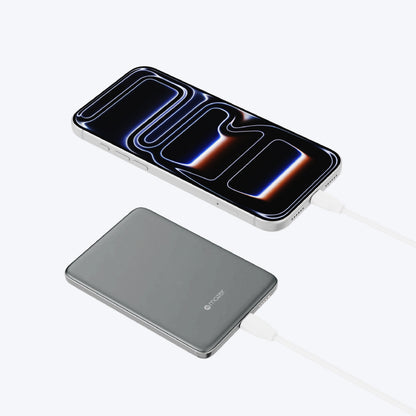 MagAir39 5000mAh Semi-Solid State Ultra Slim Magnetic Wireless Power Bank 15W (CCC + QR)