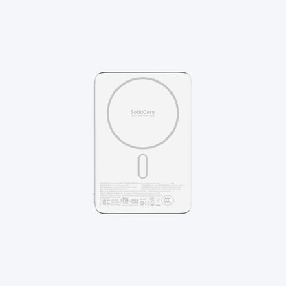 MagAir39 5000mAh Semi-Solid State Ultra Slim Magnetic Wireless Power Bank 15W (CCC + QR)