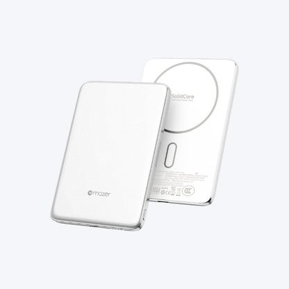 MagAir39 5000mAh Semi-Solid State Ultra Slim Magnetic Wireless Power Bank 15W (CCC + QR)