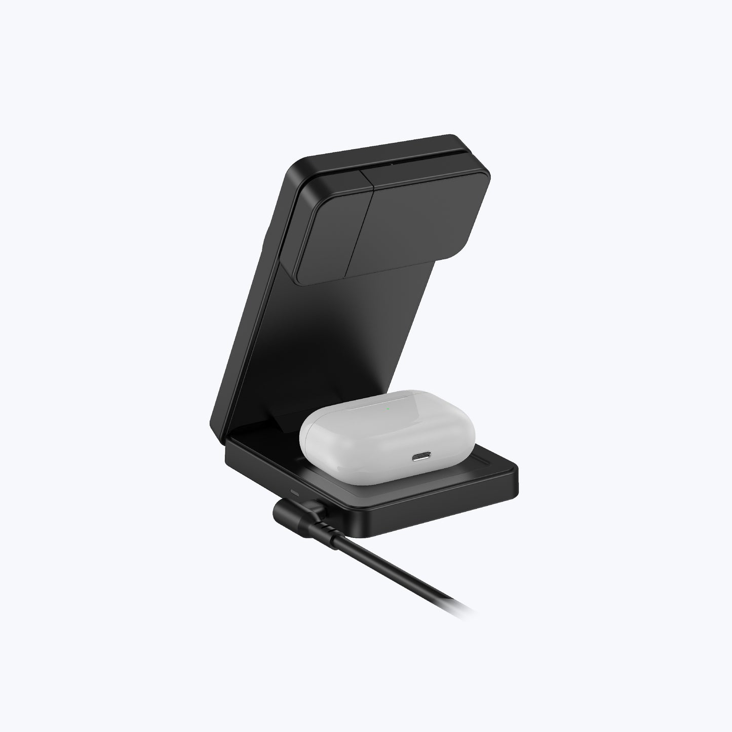 MagFold07 Qi2.2 Certified 25W Foldable 3-in-1 Wireless Charger
