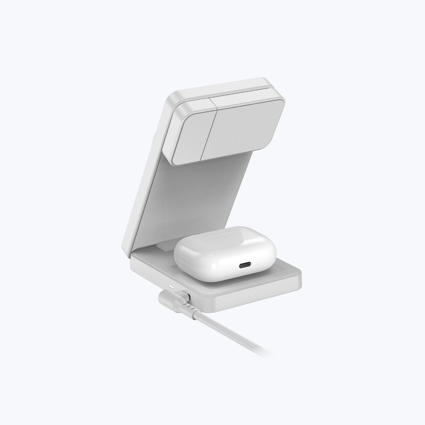 MagFold07 Qi2.2 Certified 25W Foldable 3-in-1 Wireless Charger