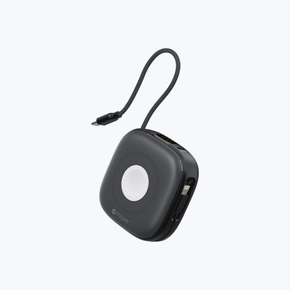 MagLink18i 10,000mAh Magnetic Wireless (Built-in USB-C+Lightning Cables) + Apple Watch Charging Power Bank