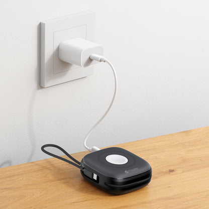 MagLink18i 10,000mAh Magnetic Wireless (Built-in USB-C+Lightning Cables) + Apple Watch Charging Power Bank