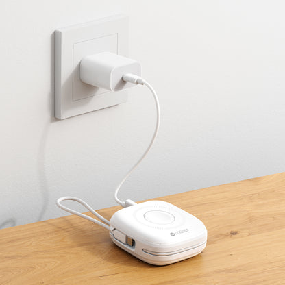 MagLink18i 10,000mAh Magnetic Wireless (Built-in USB-C+Lightning Cables) + Apple Watch Charging Power Bank