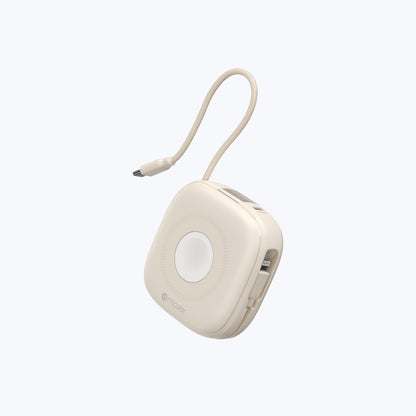 MagLink18i 10,000mAh Magnetic Wireless (Built-in USB-C+Lightning Cables) + Apple Watch Charging Power Bank