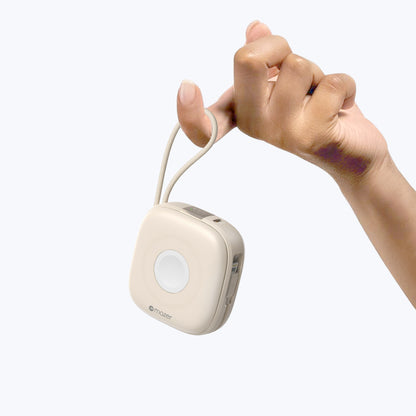 MagLink18i 10,000mAh Magnetic Wireless (Built-in USB-C+Lightning Cables) + Apple Watch Charging Power Bank