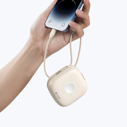 MagLink18i 10,000mAh Magnetic Wireless (Built-in USB-C+Lightning Cables) + Apple Watch Charging Power Bank