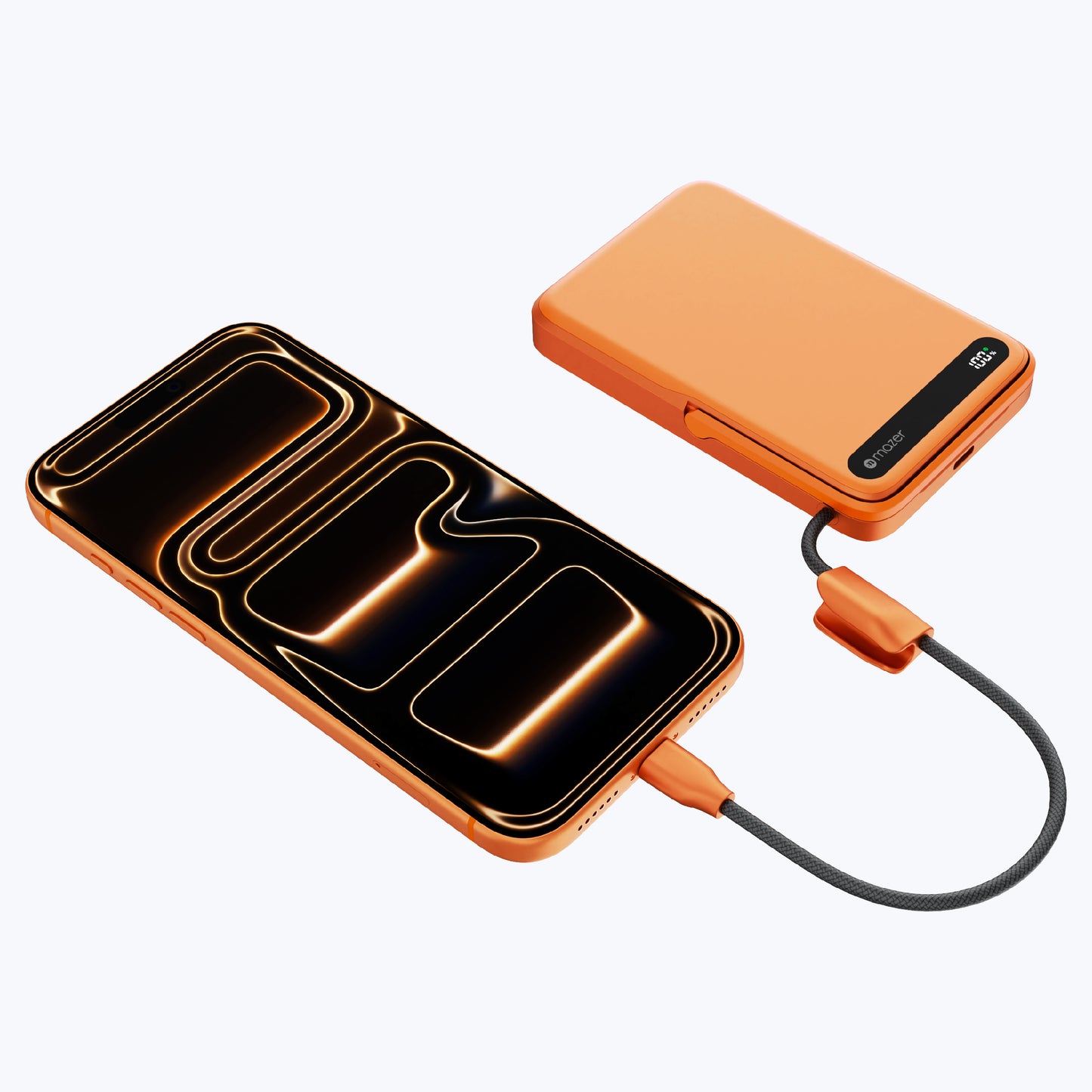 MagLink19 10,000mAh Magnetic Wireless (Built-in USB-C Cable) Apple Watch Charging Power Bank (CCC Certified)