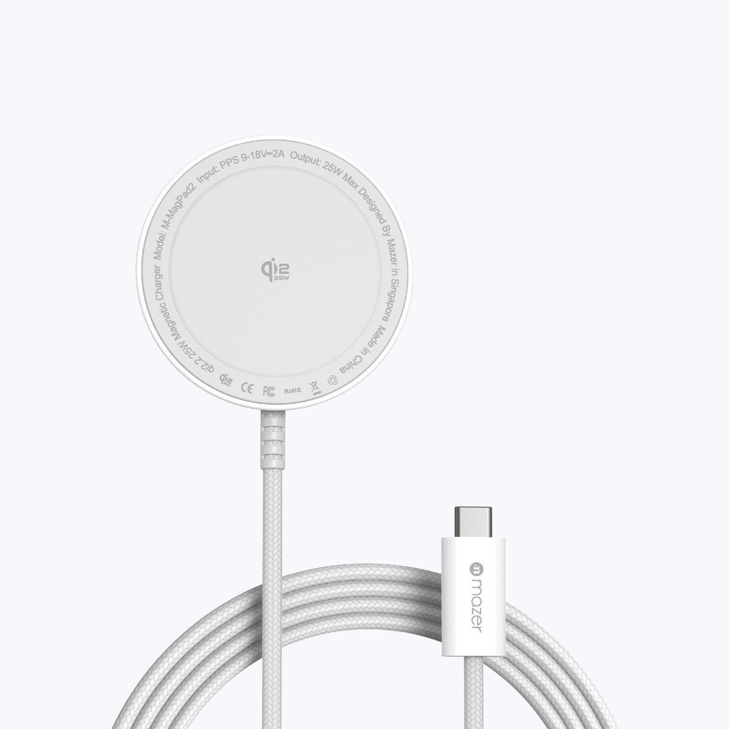 MagPad2 Qi2.2 Certified 25W Portable Charging Pad