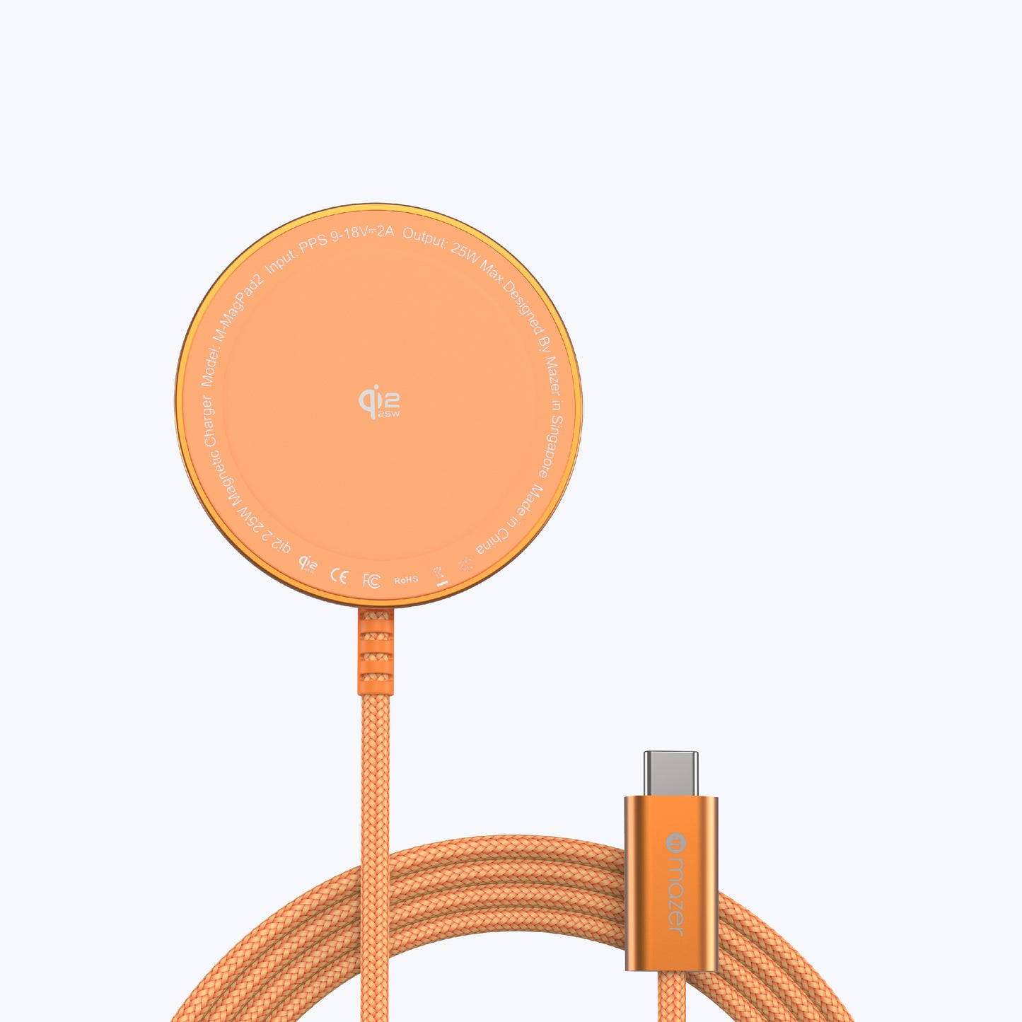 MagPad2 Qi2.2 Certified 25W Portable Charging Pad