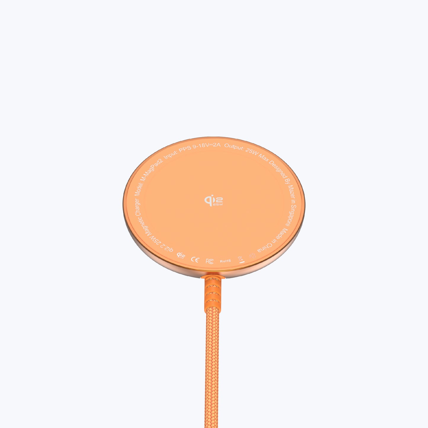 MagPad2 Qi2.2 Certified 25W Portable Charging Pad