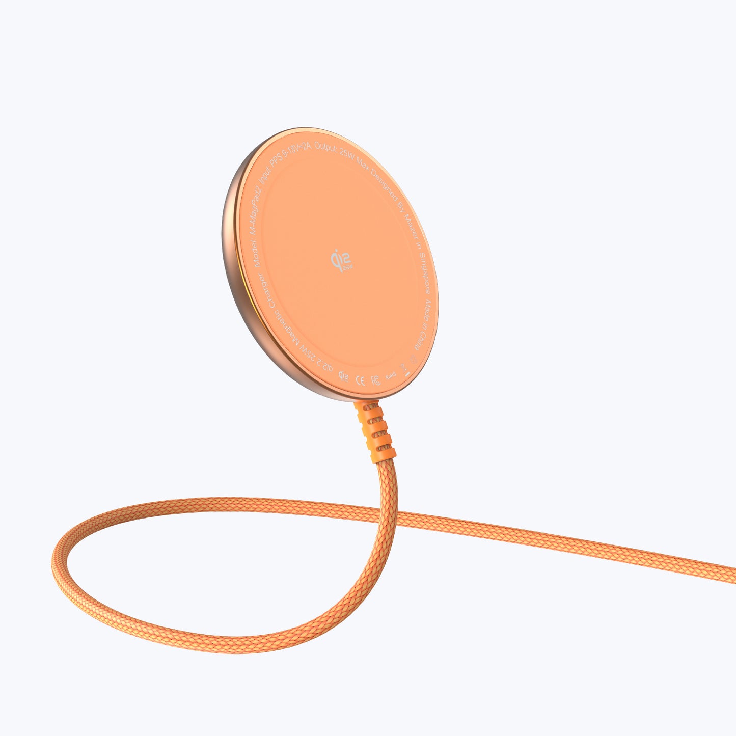 MagPad2 Qi2.2 Certified 25W Portable Charging Pad