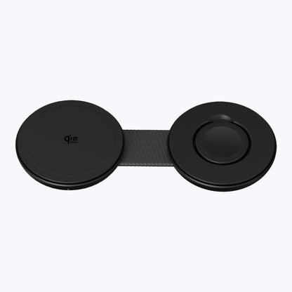 MagPad Duo2 Qi2.2 Certified 25W 2-in-1 Foldable Wireless Charging Pad