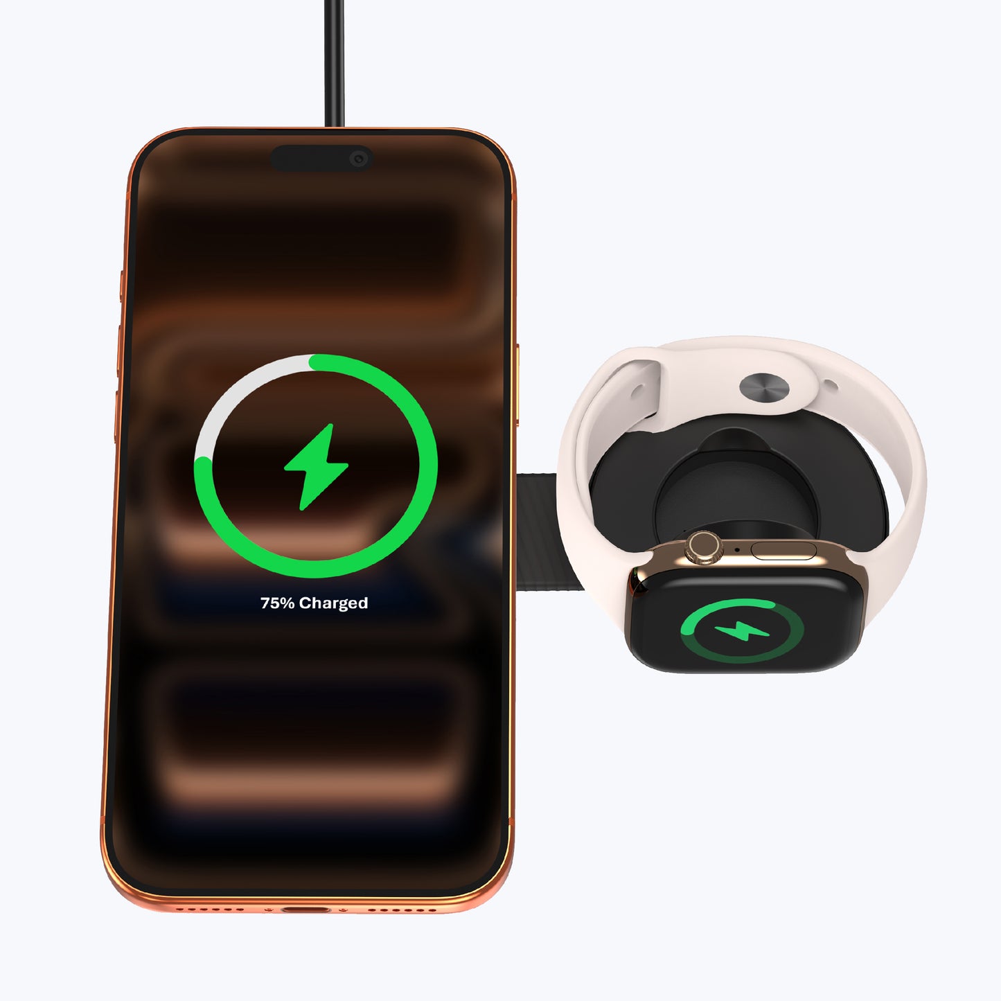 MagPad Duo2 Qi2.2 Certified 25W 2-in-1 Foldable Wireless Charging Pad