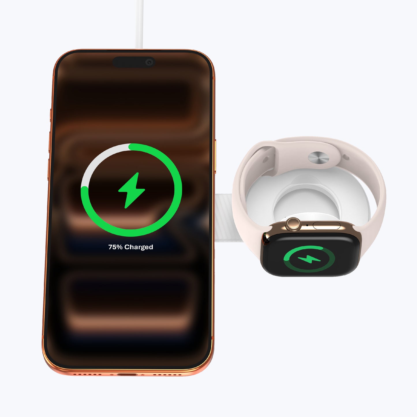 MagPad Duo2 Qi2.2 Certified 25W 2-in-1 Foldable Wireless Charging Pad