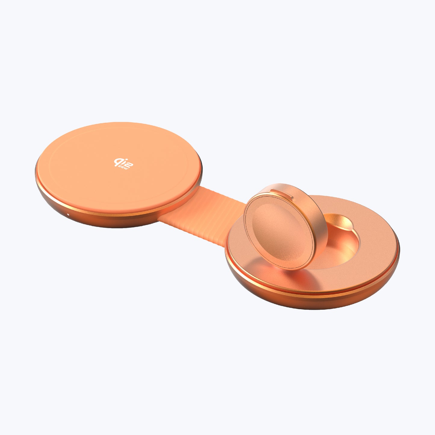 MagPad Duo2 Qi2.2 Certified 25W 2-in-1 Foldable Wireless Charging Pad