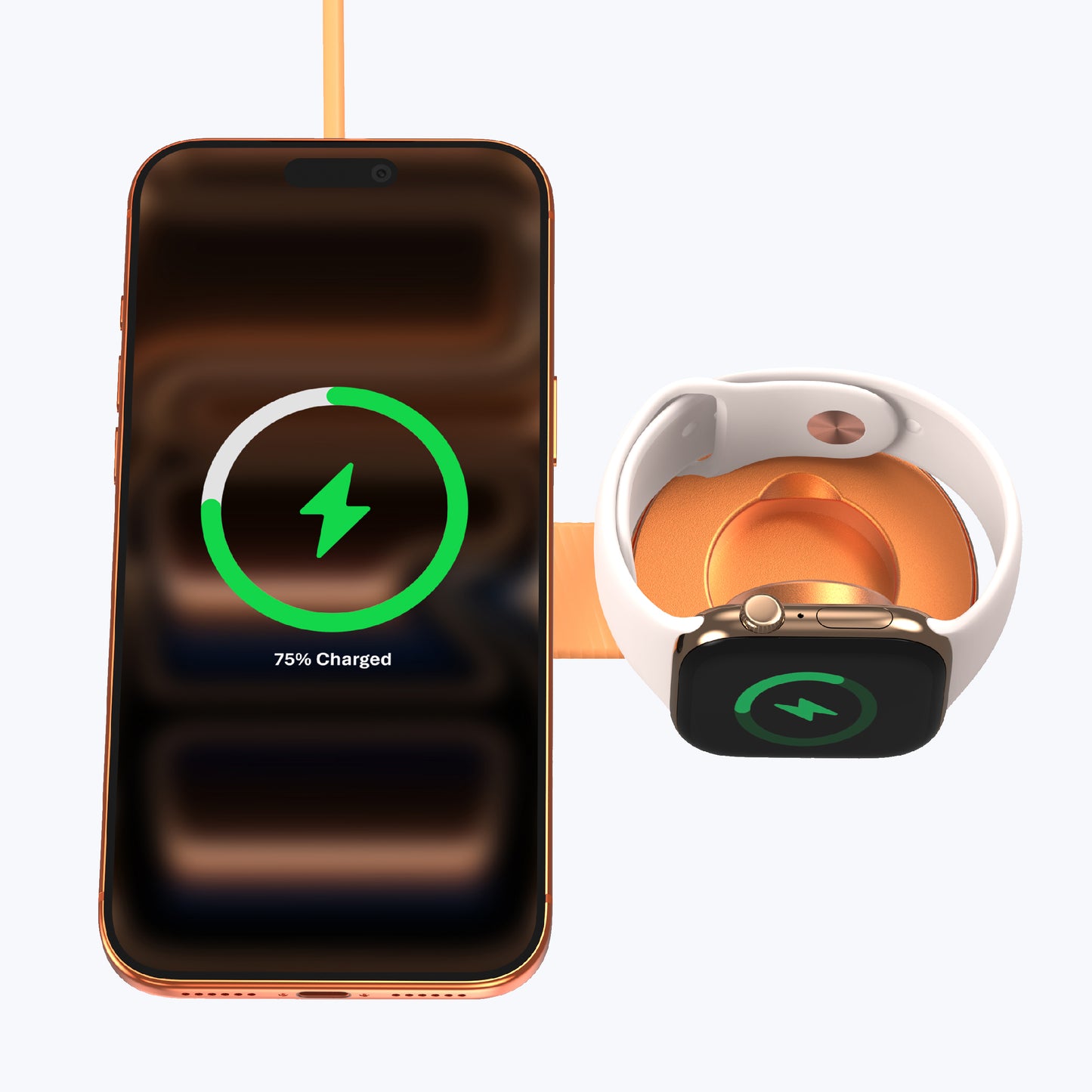 MagPad Duo2 Qi2.2 Certified 25W 2-in-1 Foldable Wireless Charging Pad