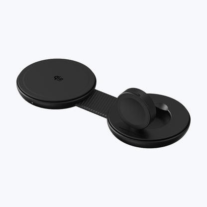 MagPad Duo3 Qi2.2 Certified 25W 2-in-1 Fodable Wireless Charging Pad (Samsung Edition)